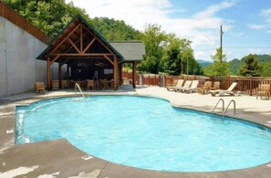 Alberca al aire libre 