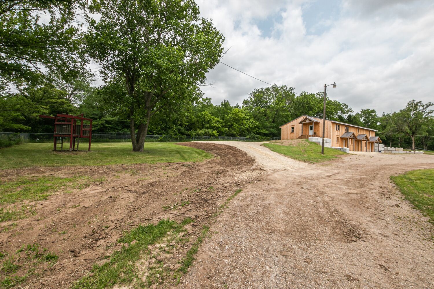 Enceinte de l’hébergement
