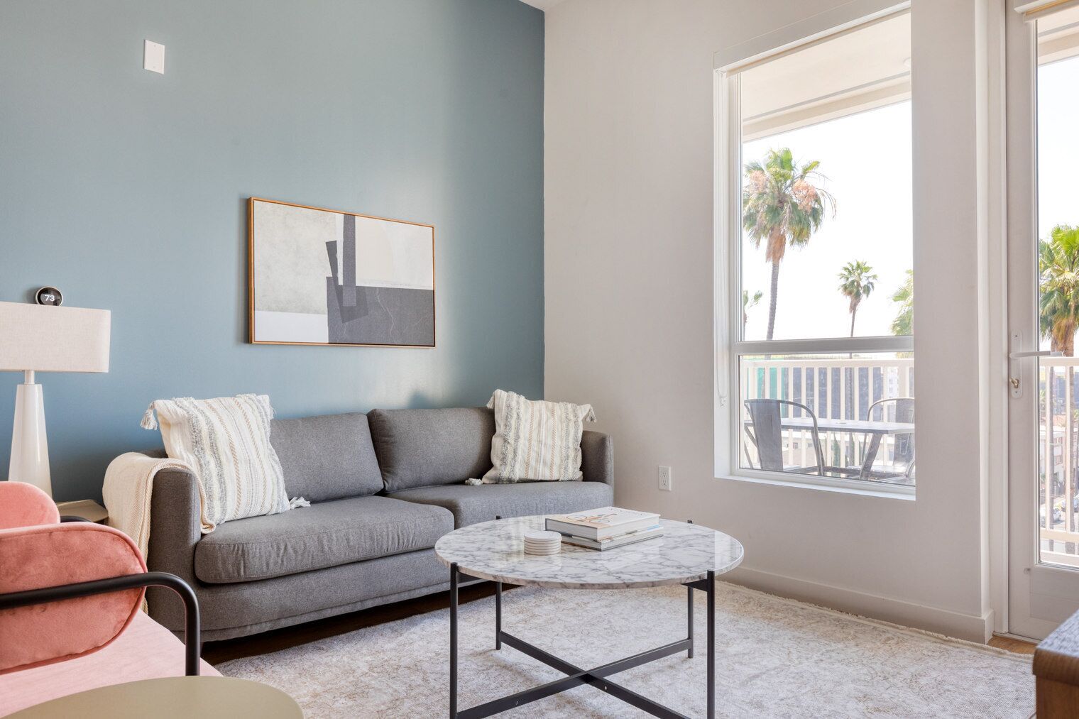 Sunny Koreatown 2BR w/ Gym & W/D, walk to Wilshire Blvd, by Blueground