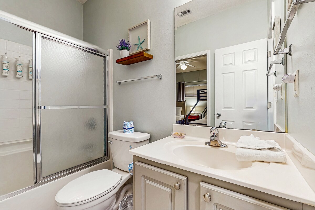 Photo 23 of Dog-friendly condo with a pool, hot tub & tennis courts - walk to the beach
