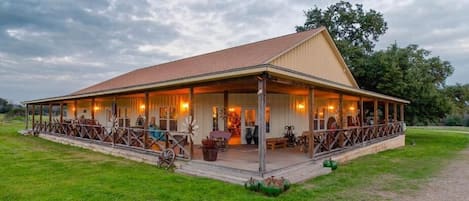 Façade de l’hébergement