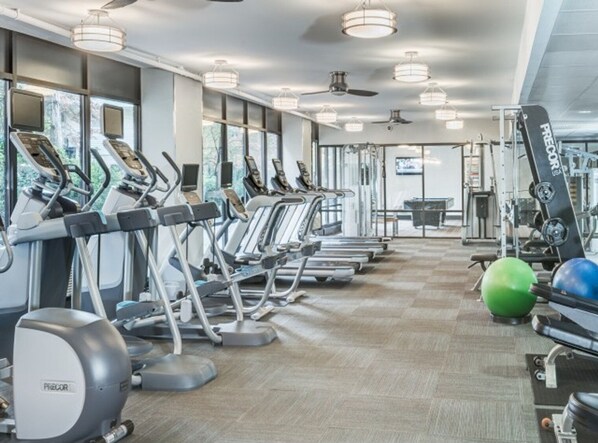 Fitnessbereich