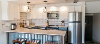 Bikes and Kayaks in Downtown Sandpoint Waterfront condo