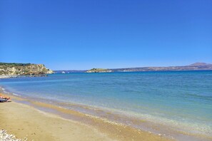 Beach - Kastellina - Vacation rental near the beach in Almyrida in Crete (Chania)