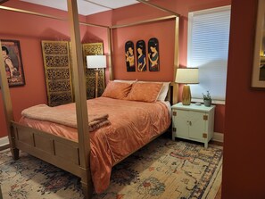 2 chambres, bureau, accès au Wi-Fi (inclus), literie fournie