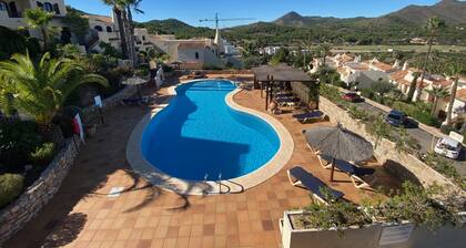 A stunning, newly renovated 3 bed villa with amazing views & central location