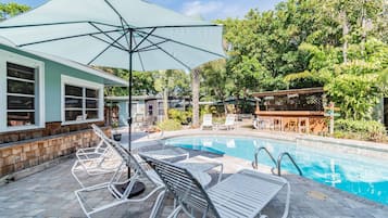 Una piscina riscaldata