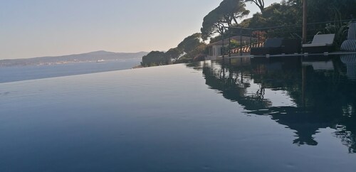 Sainte-Maxime Heated pool Panoramic sea view of Saint-Tropez -2 suites