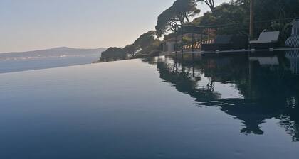 Sainte-Maxime Heated pool Panoramic sea view of Saint-Tropez -2 suites