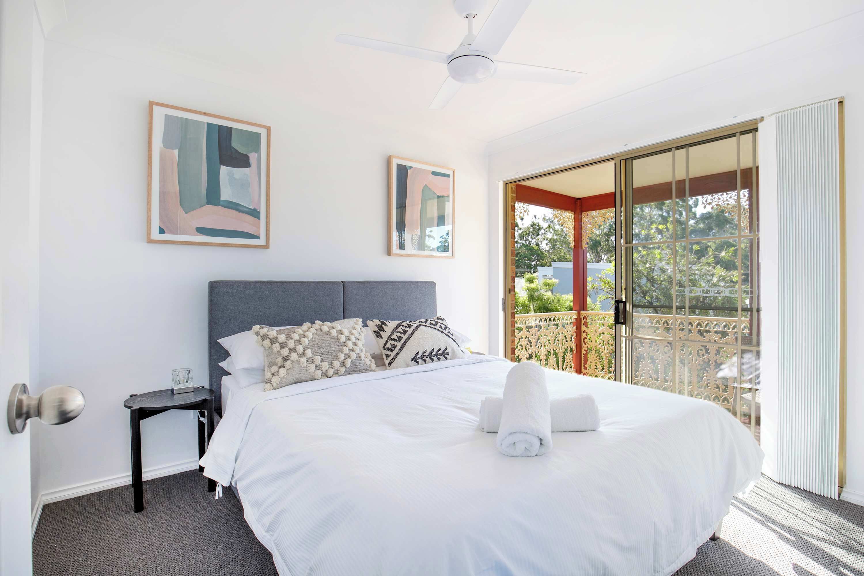 2 bedrooms, iron/ironing board, travel crib, WiFi