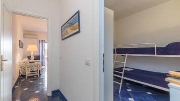 Family Apartment, 2 Bedrooms (I Fari 98 600m From The Beach) | 2 bedrooms, bed sheets