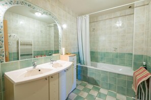 Shower, hair dryer