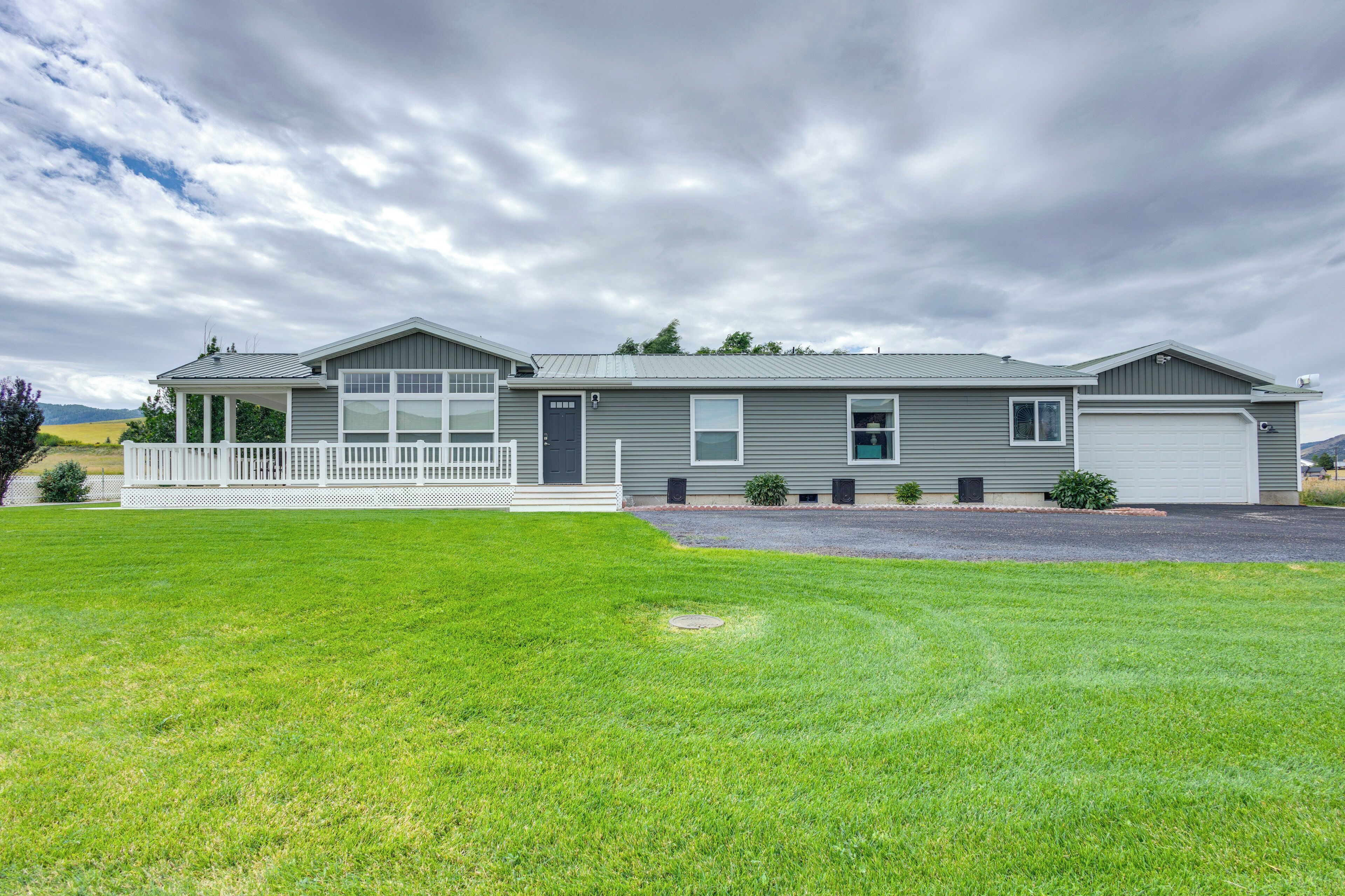 Lava Hot Springs Vacation Rental | 3BR | 2BA | Stairs Required | 1,600 Sq Ft