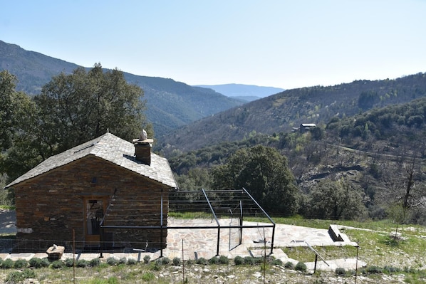 Vista des de l'allotjament
