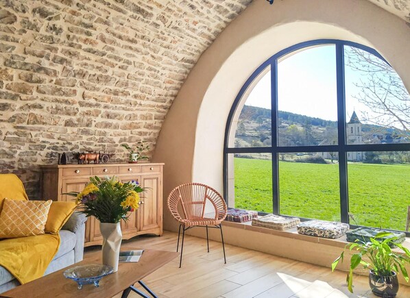 Utsikt från boendet