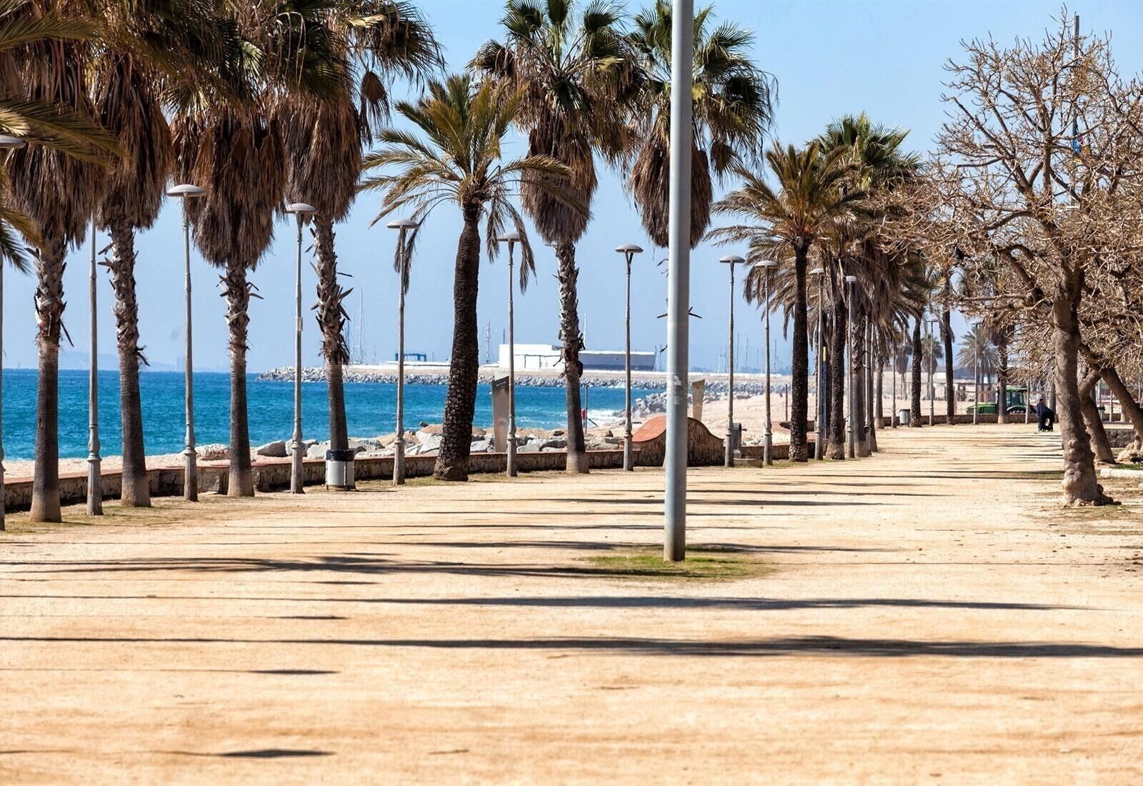Una spiaggia nelle vicinanze