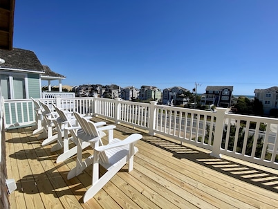 💥Heated Pool Included! Ocean Views!🥇Golf Cart💥Elevator💥Hot Tub! Pet Friendly