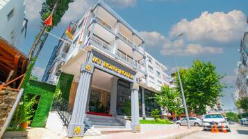 Façade de l’hébergement