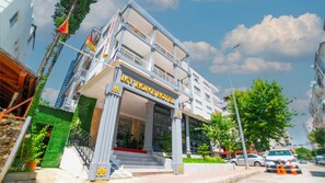 Façade de l’hébergement