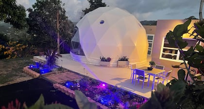 Beautiful Dome with Spectacular View in Puerto Rico's Mountains