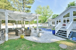 Terrace/patio - Private Oasis Midway Between Historic Lewes And Rehoboth Beach (Rehoboth Beach)