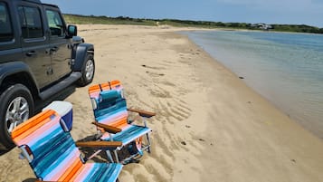 Beach nearby, sun-loungers, beach towels