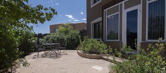Casa de Cielo Azul is located off Tano Road with easy access to the Plaza