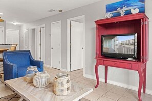 Condo, 2 Bedrooms | Living area | TV