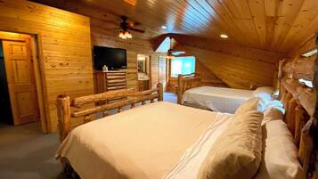 8 bedrooms, individually decorated, individually furnished, bed sheets
