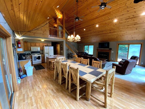 Cabin, Multiple Beds, Kitchen | Interior - Buckhorn Lodge (Couderay)