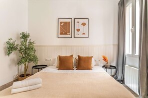 2 soveværelser, skrivebord, strygejern/strygebræt, Wi-Fi