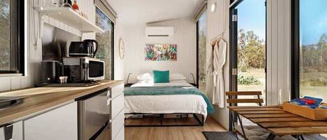 1 dormitorio y ropa de cama
