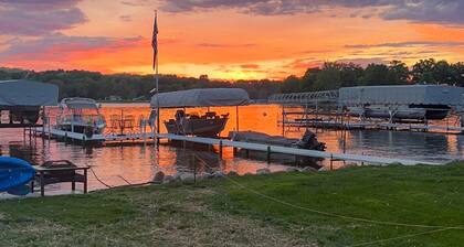 Snow Lake (Lake James Chain) 60 ft Lakefront, Sunset View - Easy access from 69