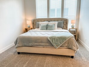 3 bedrooms, iron/ironing board, travel crib, free WiFi