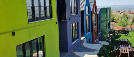 Fachada de la propiedad