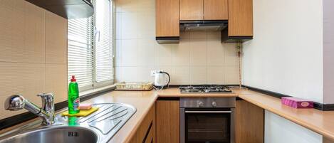 Superior-Apartment | Eigene Küche | Herdplatte, Wasserkocher, Grillplatte, Kochgeschirr/Geschirr/Besteck