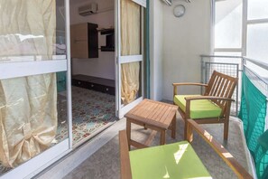 Terrace/patio - Two-room apartament 1st floor with  parking space (Lido degli Estensi)