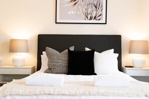 2 bedrooms, iron/ironing board, travel crib, WiFi