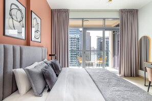 1 bedroom, desk, iron/ironing board, WiFi