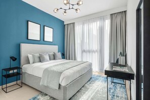 1 bedroom, desk, iron/ironing board, WiFi