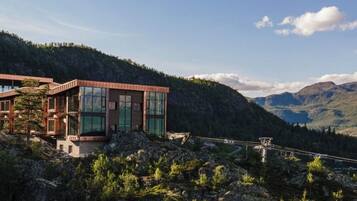 Fassade der Unterkunft