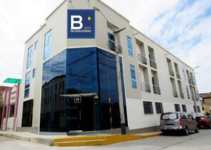 Façade de l’hébergement