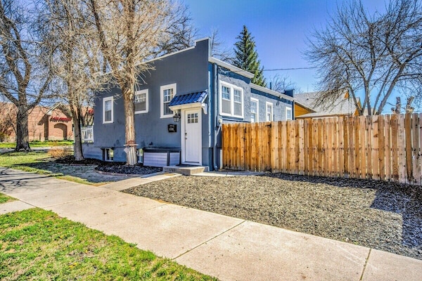 Welcome to Olympic Flat! Charming Santa Fe-style home with a private entrance, just minutes from downtown and the Olympic Training Center.
