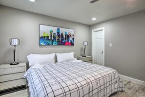 5 chambres, fer et planche à repasser, accès au Wi-Fi (inclus)