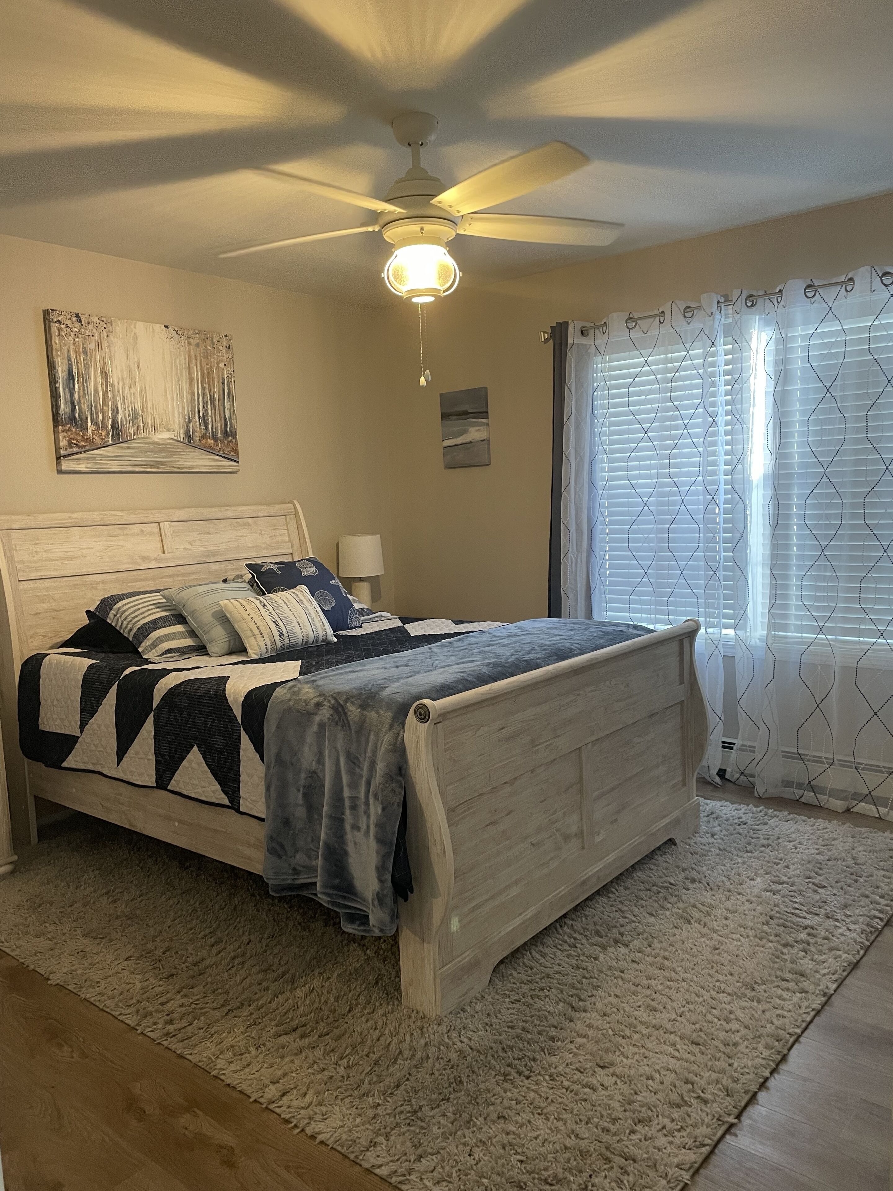 4 habitaciones, tabla de planchar con plancha y wifi gratis 