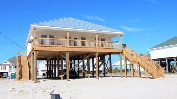 House, 3 Bedrooms | Exterior - 013 Must Be Nice by ACP (Dauphin Island)