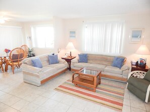 Condo, 2 Bedrooms | Living room - 009 Surf Club B4 by ACP (Dauphin Island)
