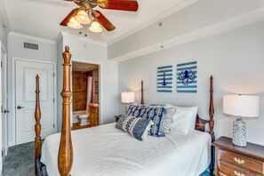 2 bedrooms, iron/ironing board, WiFi, bed sheets - Beach Sun, and Endless Fun Portofino 1-1405! (Pensacola Beach)