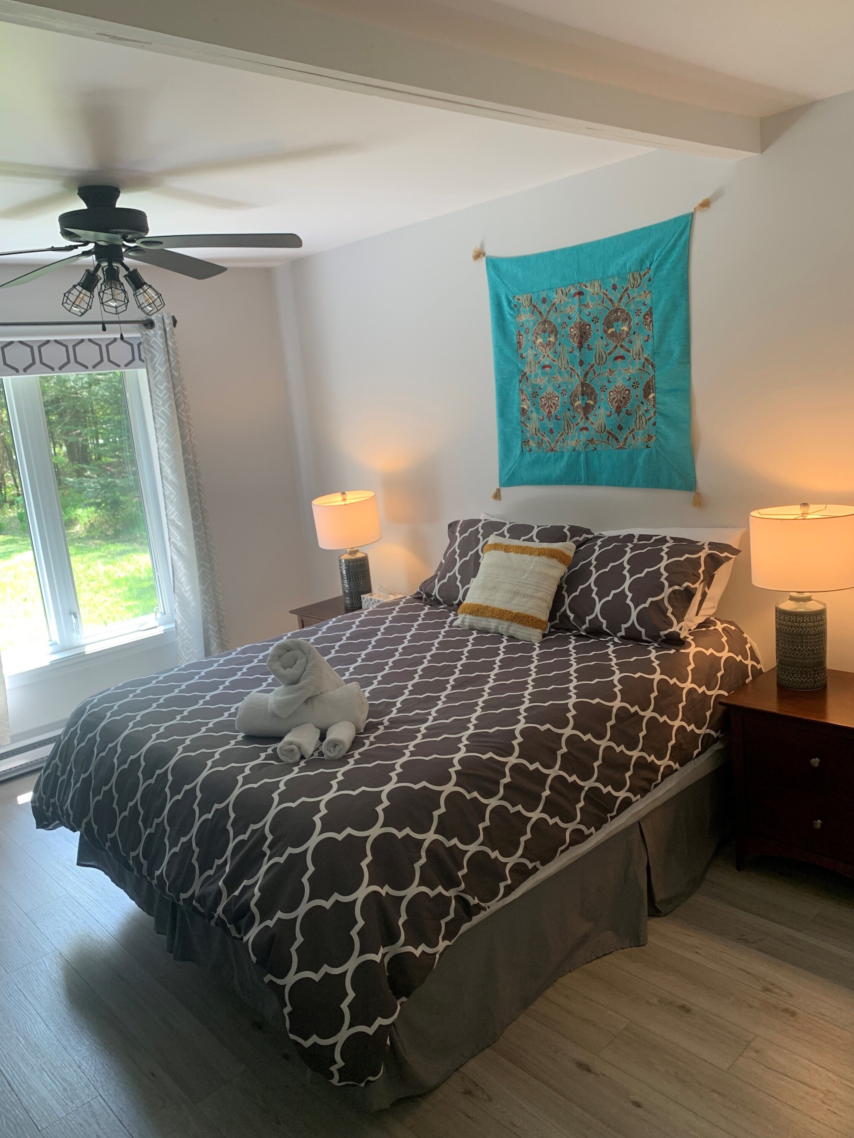 2 chambres, bureau, Wi-Fi