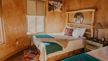 1 bedroom, travel crib, free WiFi, bed sheets